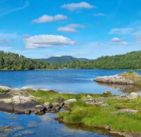 I Med Naturskjonn Utsikt Tingvoll